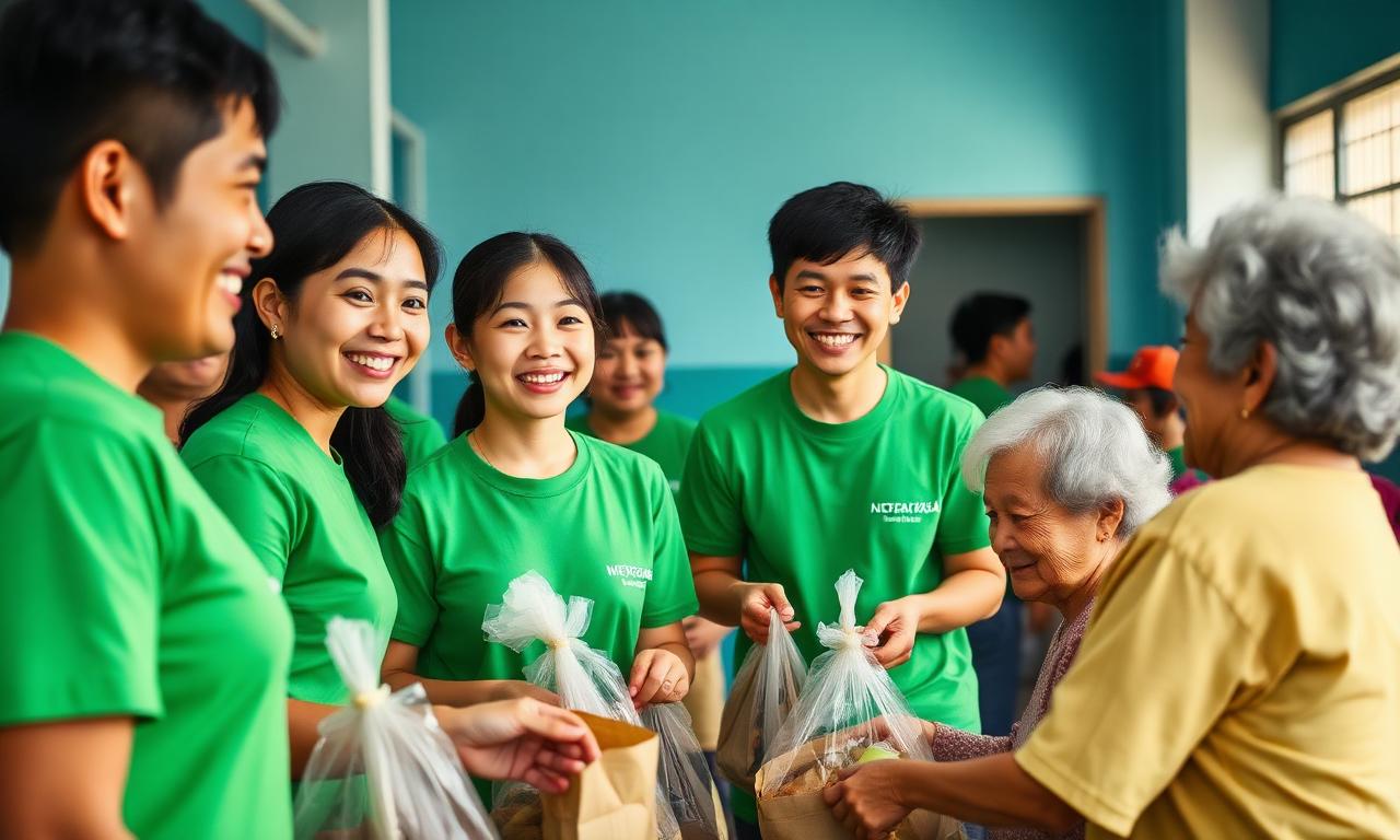 Jamiyah volunteers